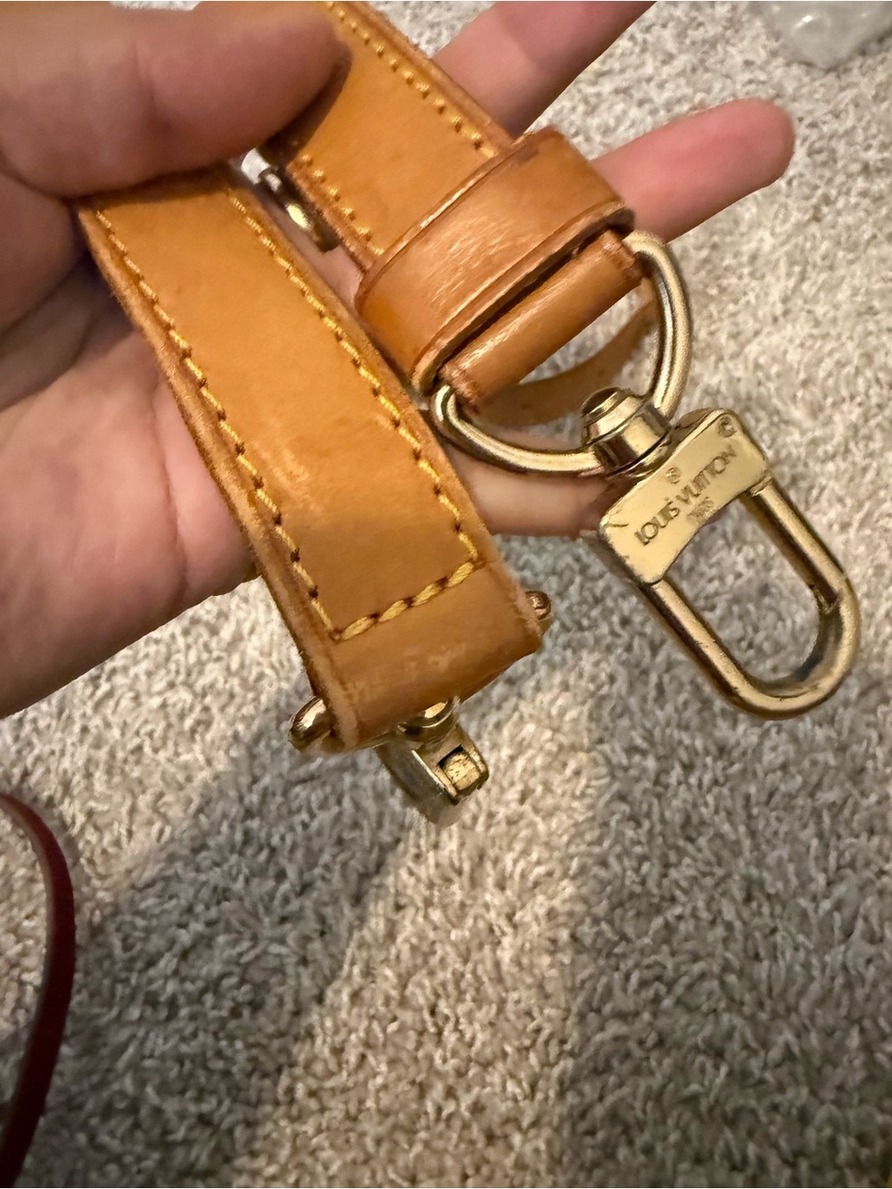 Louis Vuitton keepall crossbody Strap H38 - Picture 6 of 12
